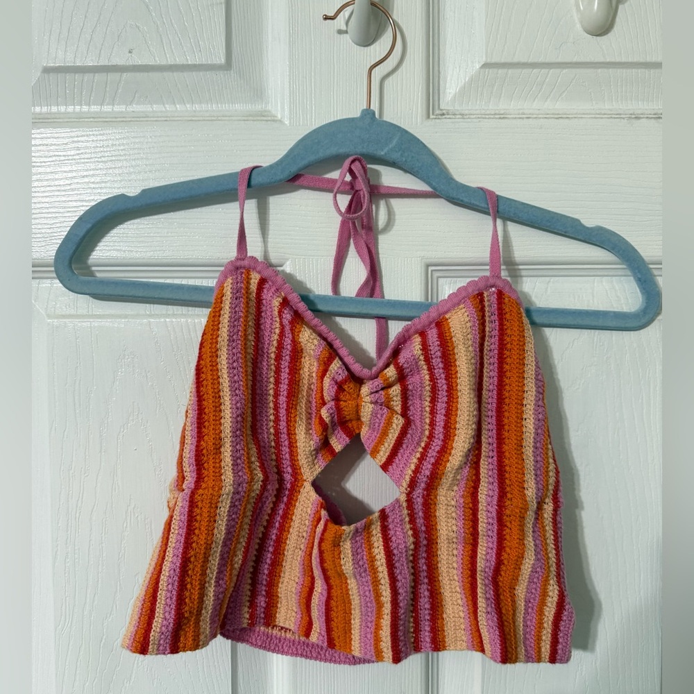 Cotton On Vibrant Striped Knit Top